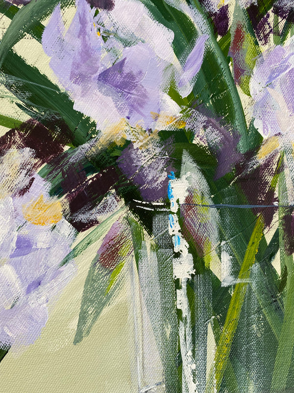 Roslyn Mary - Forever Irises. Value $1045