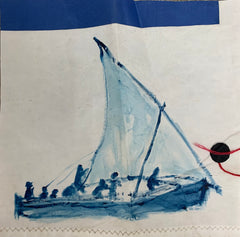 Ingrid Haughton - Boat with Red Tell Tail
