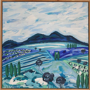 Annabel Wykamp - Swimming in the blue