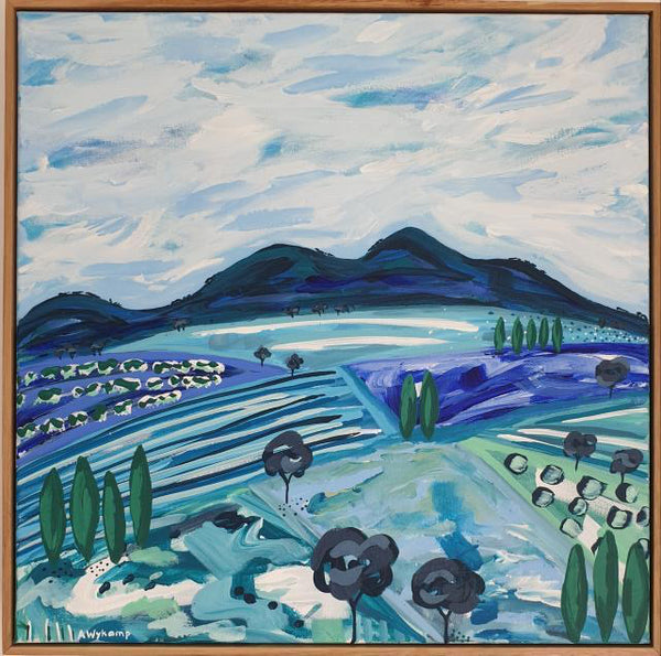 Annabel Wykamp - Swimming in the blue