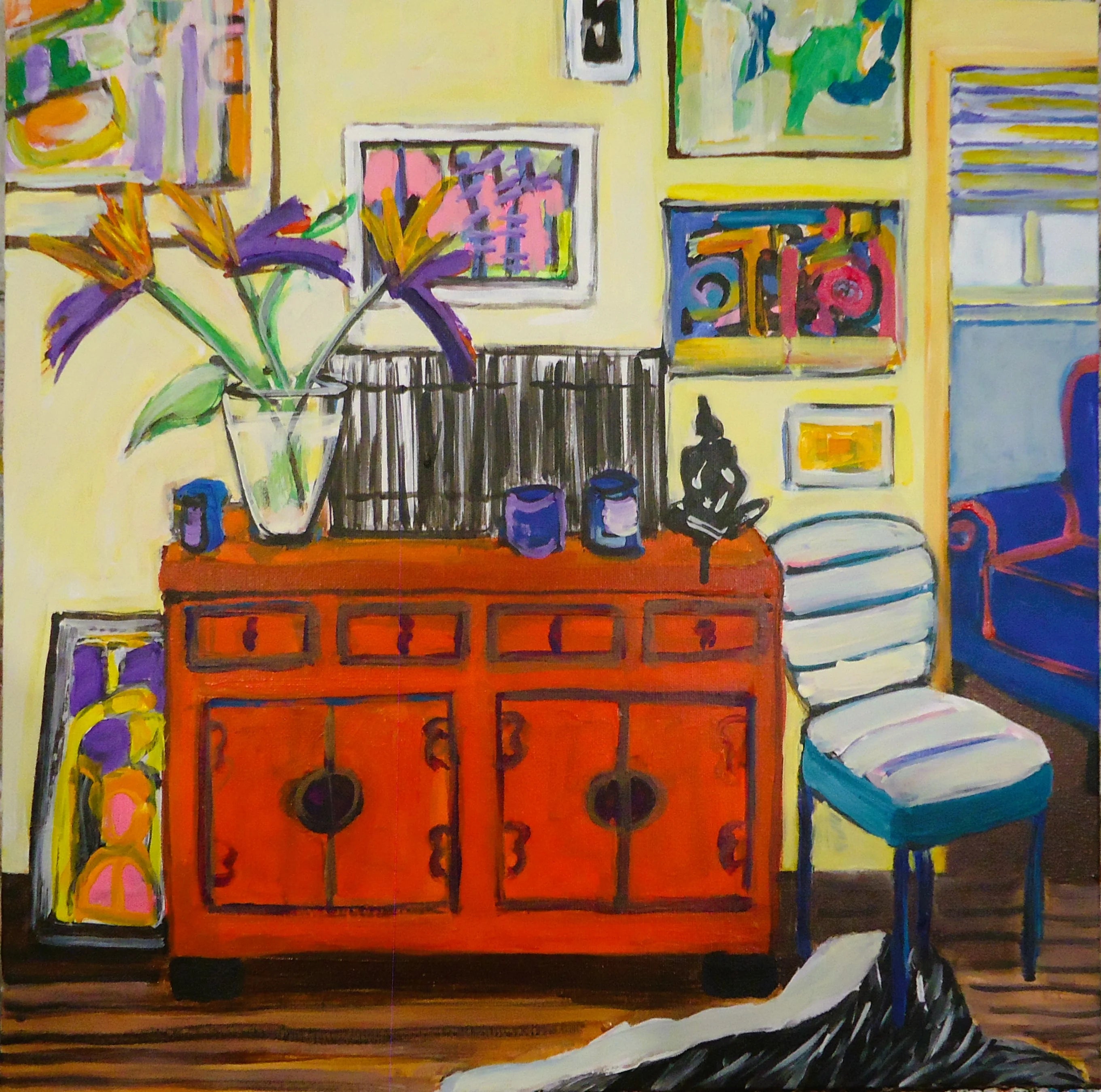 Jacki Fewtrell Gobert - Chinese cabinet