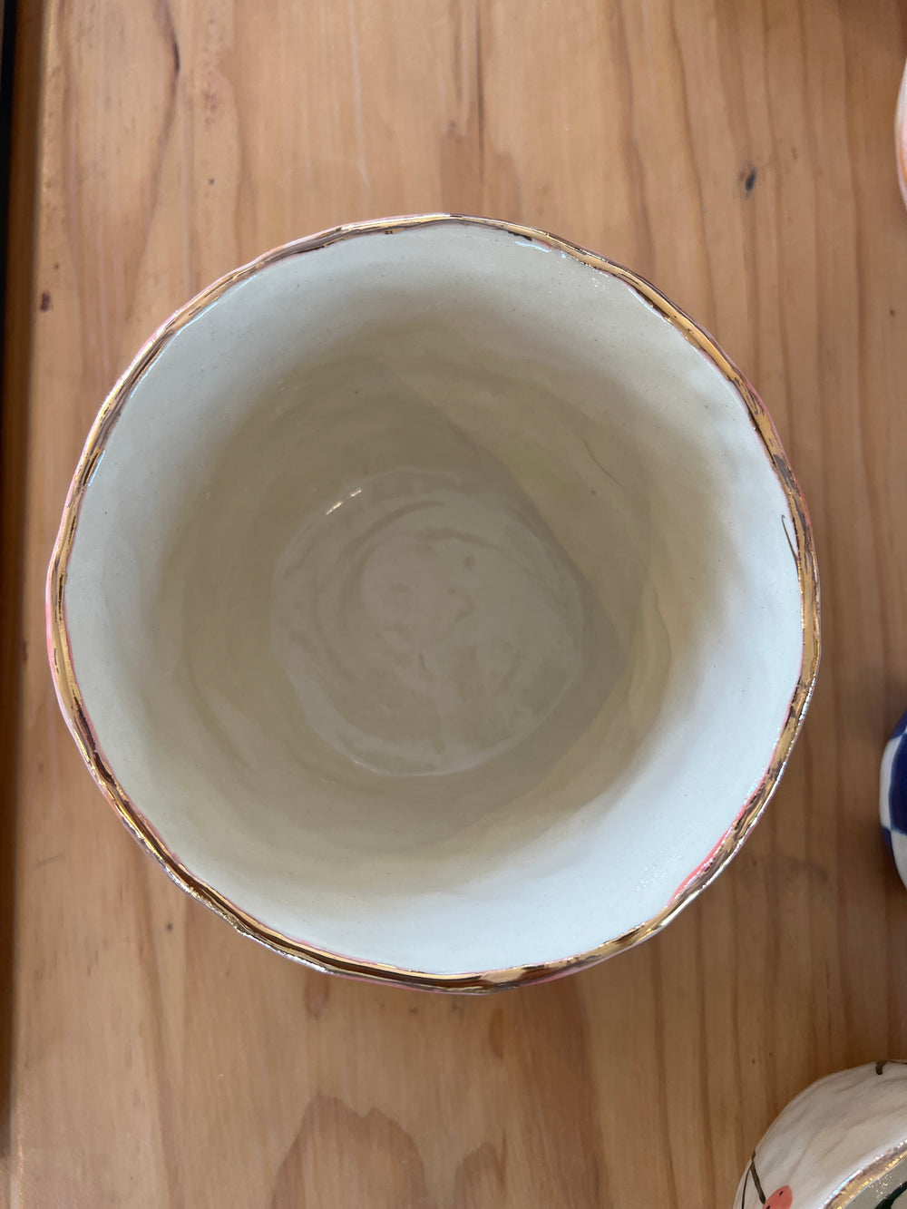 Alessia Emanuele - Pink Gingham Large Bowl