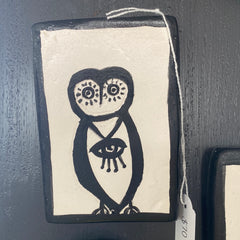 Nadia Robertson - The watchful Owl small