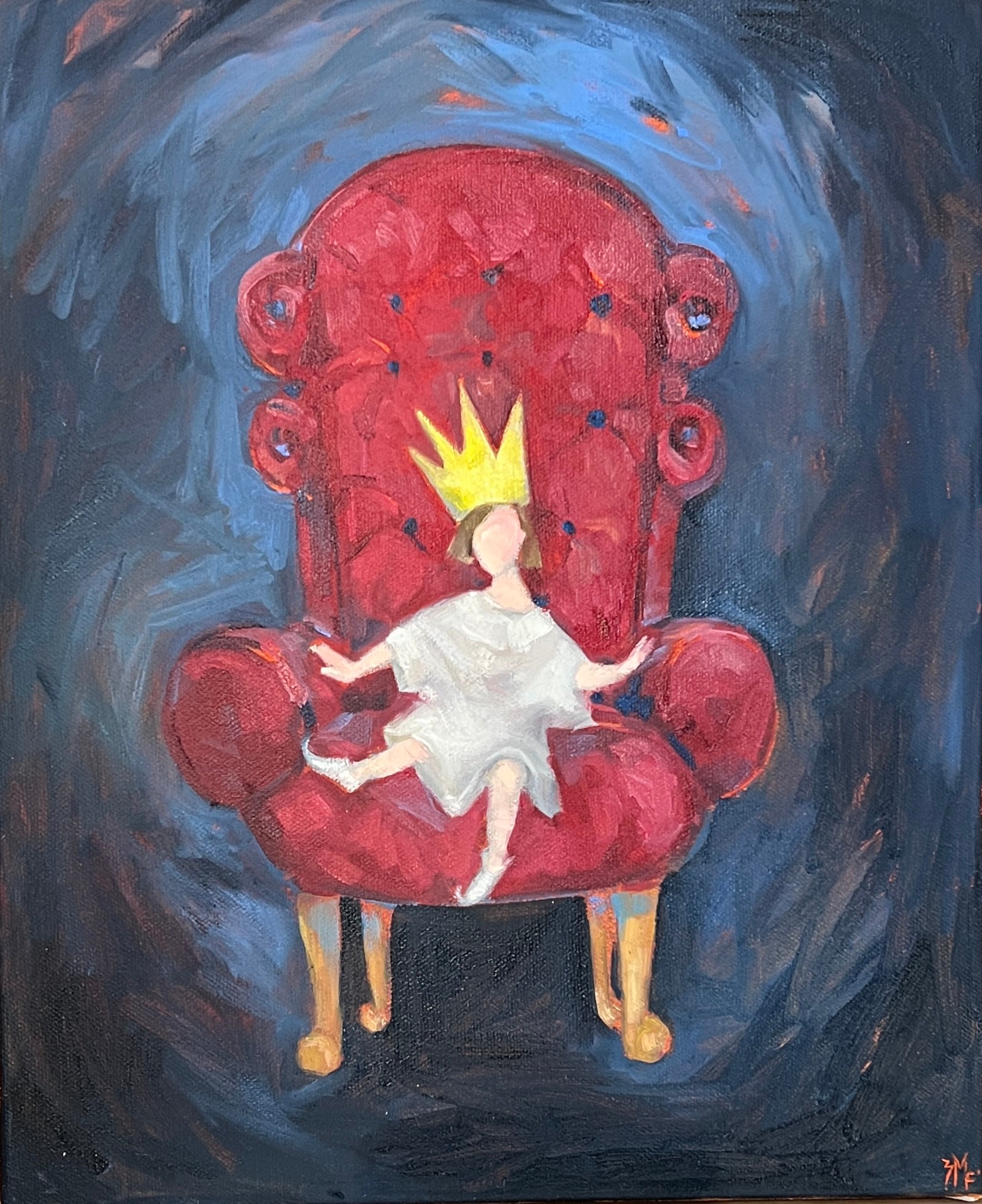 Zory McGrath - Little Prince on its Red King Throne