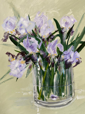 Roslyn Mary - Forever Irises. Value $1045