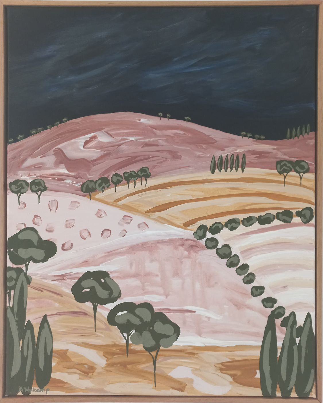 Annabel Wykamp - Under the midnight sky