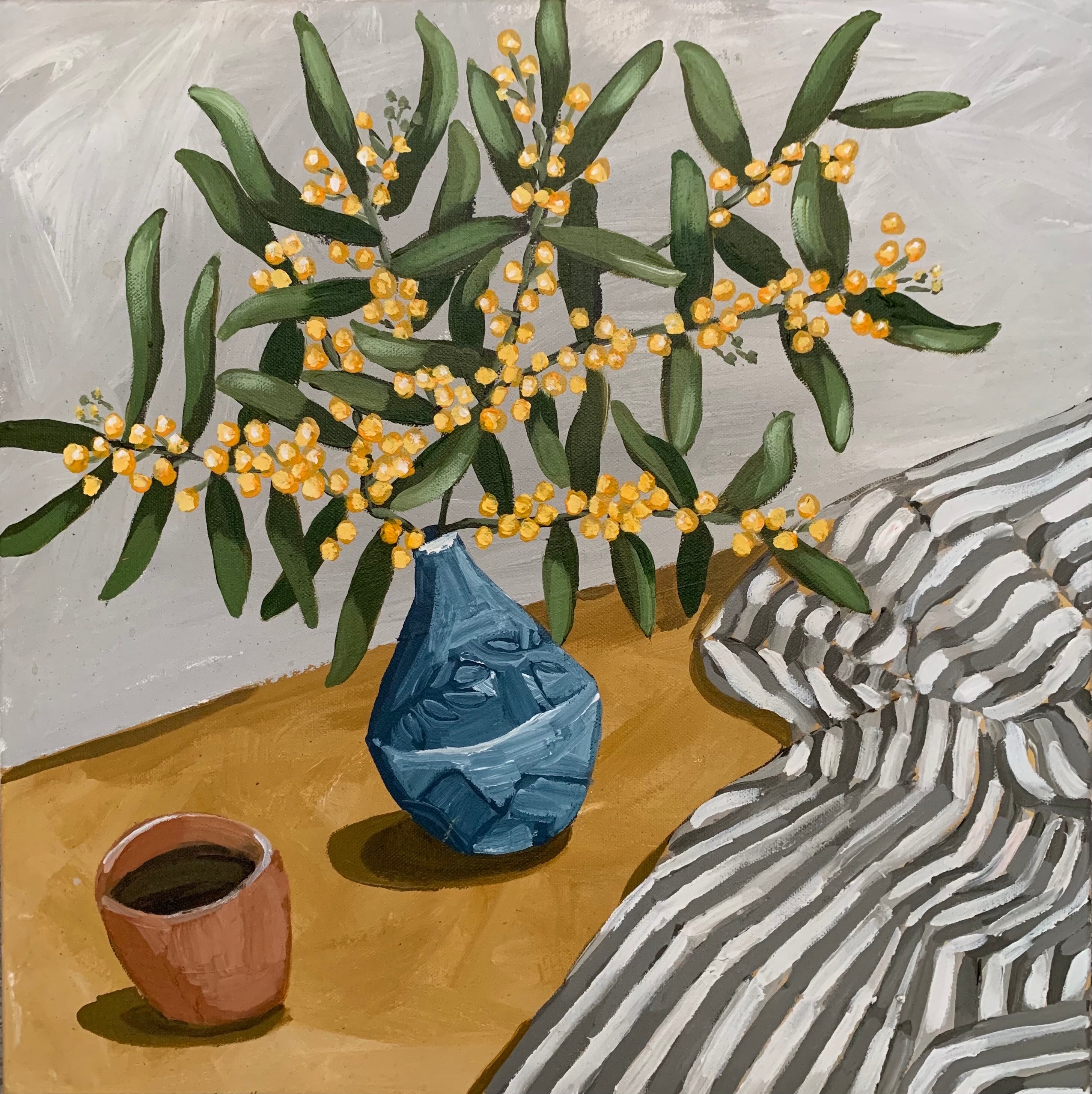 Georgie Elliott - Late Season Wattle and Black Coffee