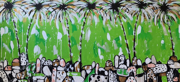 Yosi Messiah - Golden Emerald Palms